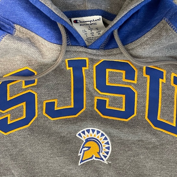 Y2K San Jose State University Hoodie by Champion NWOT - Picture 3 of 3
